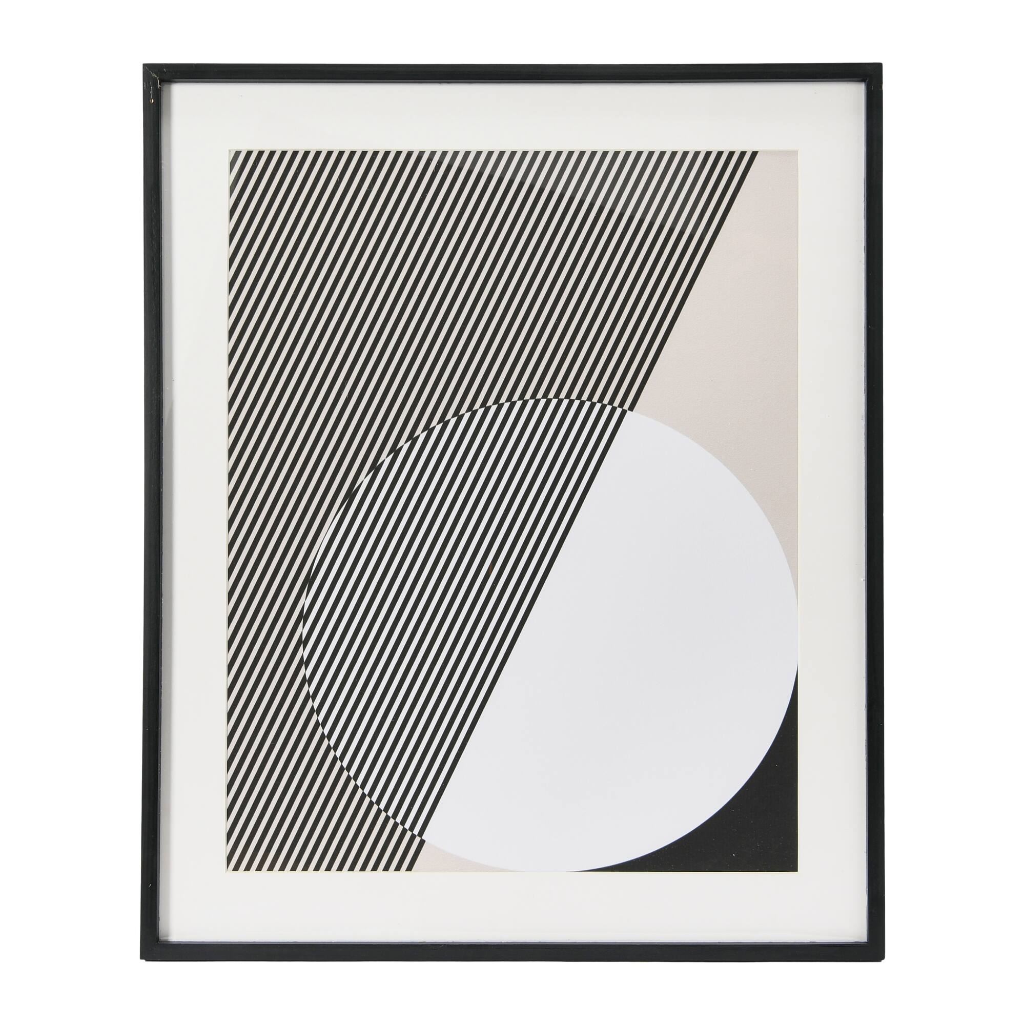 Hello Honey® Framed Abstract Deco Print